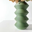 untitled-2135.jpg The Huso Vase, Modern and Unique Home Decor for Dried and Preserved Flower Arrangement  | STL File