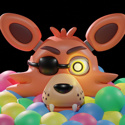 FoxyRender.png Foxy - Five Nights at Freddy´s Small Statue