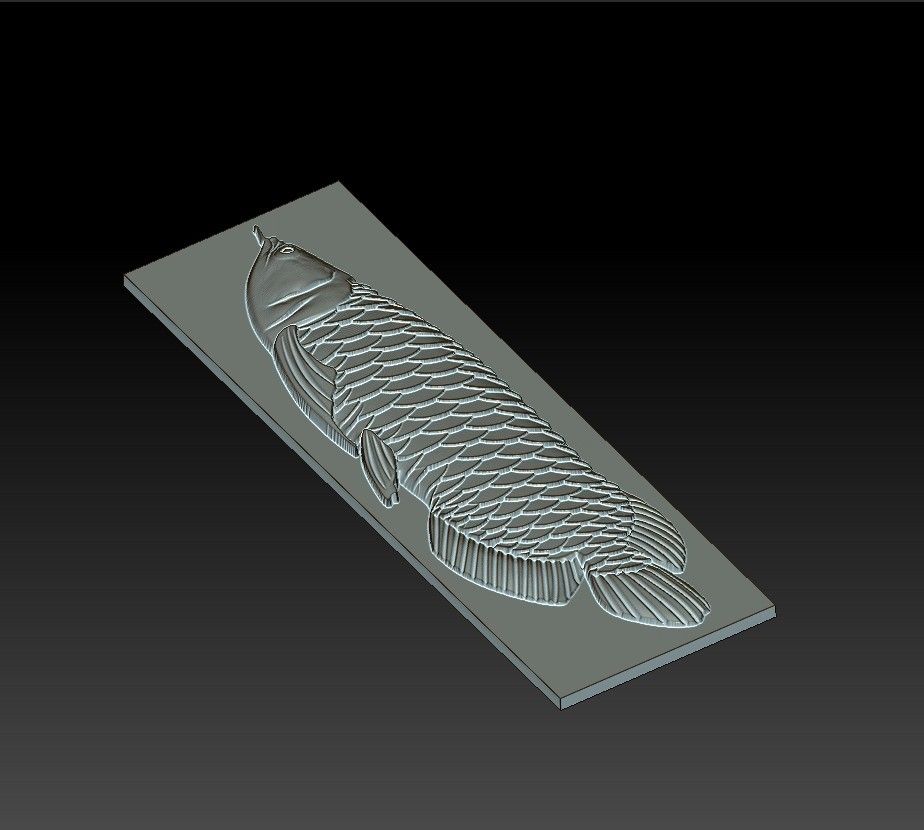 Arowana_fish7.jpg Download free STL file Arowana fish • 3D printer model, stlfilesfree