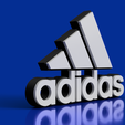 adidas1.png A d d i d a s logo lamp