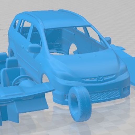 Mazda-5-Sport-2005-Cristales-Separados-2.jpg 3D file Mazda 5 Sport 2005 Printable Car・3D printer design to download, hora80