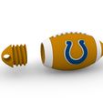 NFL-colts-1.jpg NFL BALL KEY RING INDIANAPOLIS COLTS WITH CONTAINER