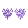 Telaraña.stl Cobweb(Earrings)