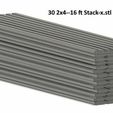 d149e235-9266-4074-b451-b8fbd309ab39.jpg N Scale 2 x 4 Stacks of lumber....