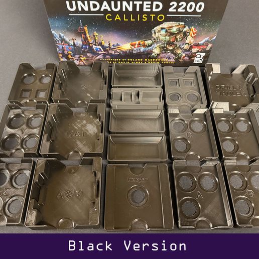 ♟ Undaunted: Callisto Insert and Gameplay Organizer | 3D Printable STL ...