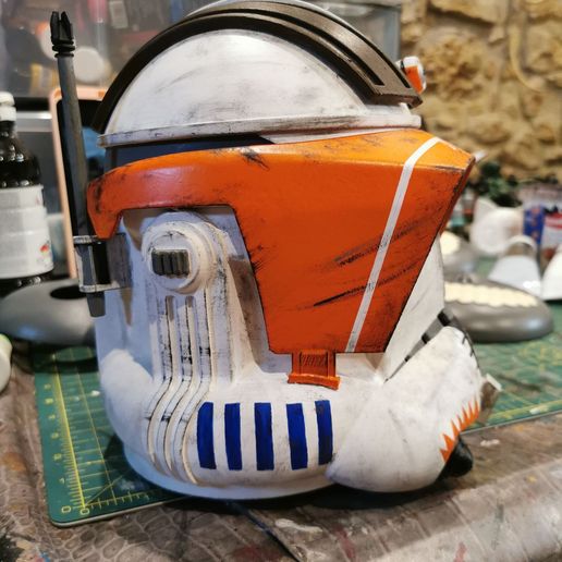 3D print Commander Cody Helmet 3D Print Files Star Wars・Cults