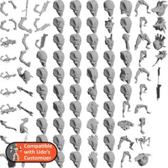 folder.jpg Free 3D file Space Zombies Library for Udo's Customizer・3D print model to download