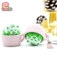 Yum3D-Matcha Cat Fidget Clicker Keychain_09.png Yum3D Matcha Cat Fidget Clicker Keychain - Cute Backpack Keychain