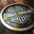 IMG_20201029_232306.jpg 14 Harley Davidson Medallions + Number 1