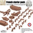French-army-pack-by-Eskice-Miniature.jpg WW1 - French army pack for 15mm Epic History Battle