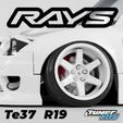 Te37_R19.jpg WHEELS Rays TE37 R19 (TOONED)