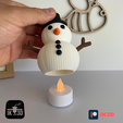 Purple-Simple-Halloween-Sale-Facebook-Post-Square-53.png GLOWING KNITTED SNOWMAN LAMP FOR  LED CANDLE - MULTIPARTS
