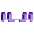 V-Slot_hinterer_unterer_Halter_gerade_1von2.stl E5Plus Loibl Cable support Cable guide Hotend Ender 5 Plus Klemco MicroSwiss original Hotend