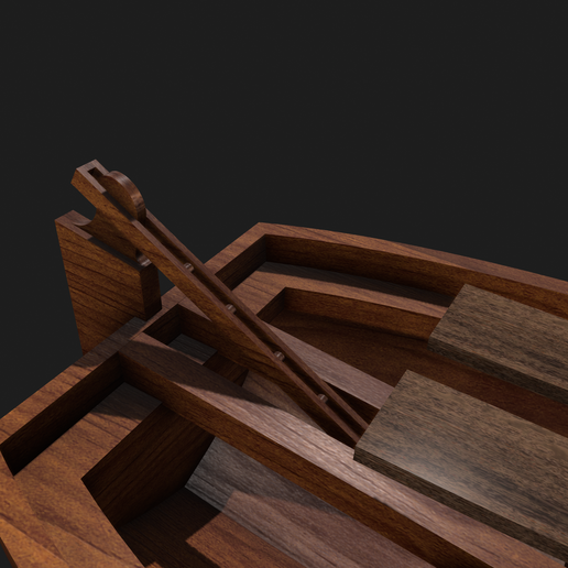3MF file Wooden 34ft Boat, dinghy, yawl 18th Century, incl. Rudders 🪵 ...