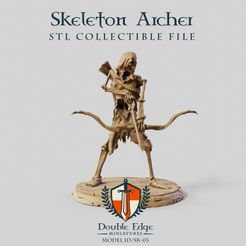 SK-03_01.jpg Download file Skeleton Archer - SK_03 • 3D print object, Double_Edge_Miniatures