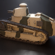 T-06.png Renault FT-17 - WW1 French Light Tank 3D model