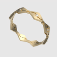 rotating_35.png Anillo geométrico único en 3D