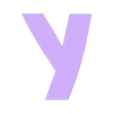 YM.stl Letters and Numbers BACK TO THE FUTURE Letters and Numbers | Logo