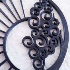 Flores y corazones decoración de pared jardín de flores 2d