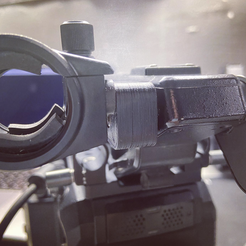 Eva.png STL-Datei Abstandshalter für Mikrofonhalter Panasonic EVA1・3D-druckbares Modell zum Herunterladen