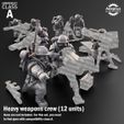 1.jpg Heavy Weapons Team. Koelner Regiment. Imperial Guard. Compatibility class A.