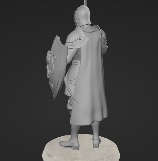 🗡️ 3D Knight STL - Medieval Warrior for Resin & FDM・ STL File for 3D ...