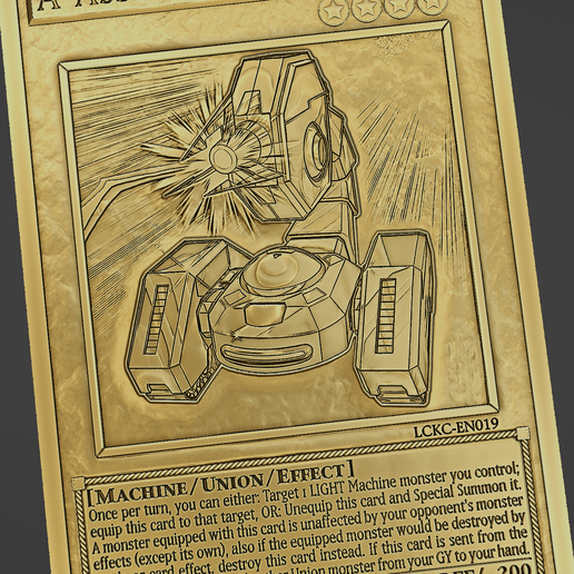 A-Assault Core - yu-gi-oh!Free STL File for 3D printingCults