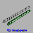 serpent 3d.png Free STL file A snake in two length versions・3D print object to download