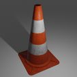 traffic_cone_render8.jpg Traffic Cone 3D Model
