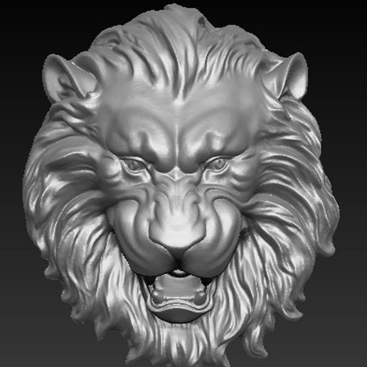Lion_Relief_01.jpg Lion Relief 2 3D Model