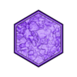 35x30mm hex base stoney barren 3.stl 10x 35x30mm hex base with stoney barren v2 (battletech etc.)