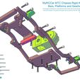 MTC_RigidAxles_drawing1.jpg STL file MyRCCar 1/10 MTC Chassis Rigid Axles Version. Customizable chassis for Monster, Crawler or Scale RC Car・3D print object to download