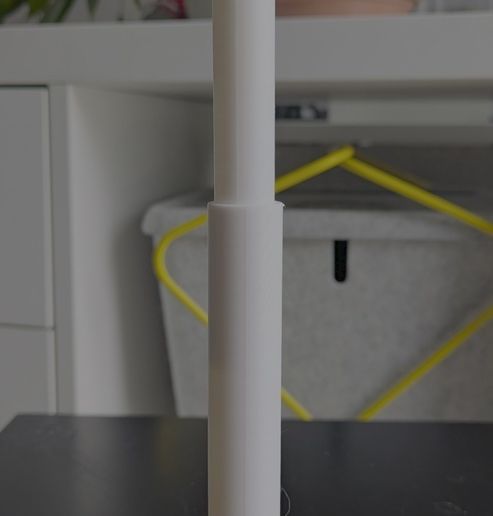 Parametric Adjustable-Length Tube with End Disks and Rounded Connections