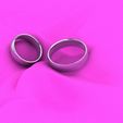 cg2.5.jpg Printable wedding ring 6mm comfort jewelry  STL