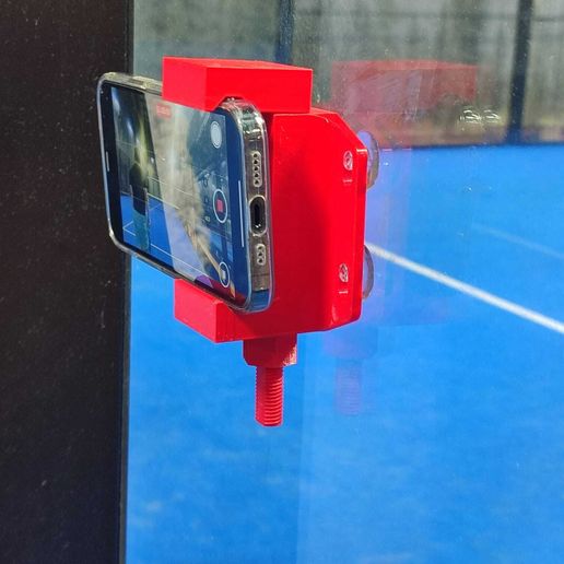Paddle Mobile Support with Suction Cup and Clamp - 3D model önizlemesi