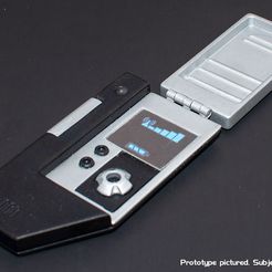 DSC_8374.jpg STL file Star Trek Enterprise inspired Communicator・3D printer design to download