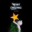 Meowy-Christmas-Tree-Topper-thumb.png Meowy Christmas - Adorno para el árbol