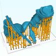 PresupportedModelsSetSecond.jpg DEMON SLAYER KIMETSU NO YAIBA - SANEMI SHINAZUGAWA 3D PRINT MODEL