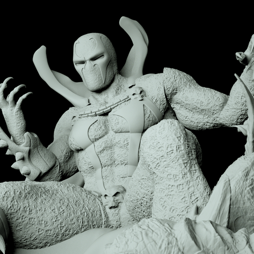 Spawn Figure 3D model