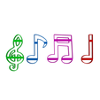 Musical Notes Cutter v1.png Notas Musicales Cookie And Fondant Cutter