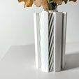 untitled-2119.jpg The Landis Vase, Modern and Unique Home Decor for Dried and Preserved Flower Arrangement  | STL File