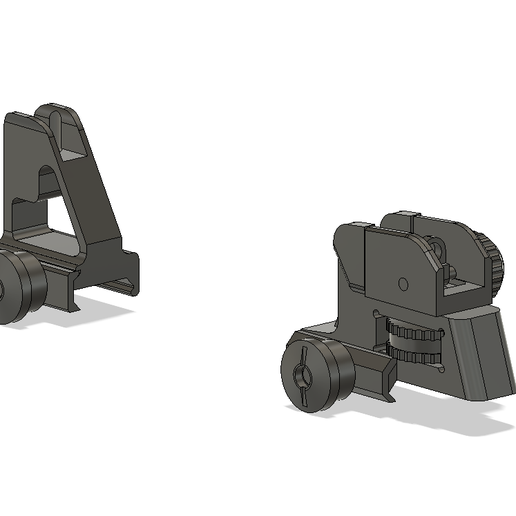 A2 Backup Sights