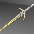 3.png Traveler's Original Swords -- Aether and Lumine -- Genshin Impact -- Splited Print Ready