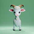 cute-3D-character.png Cute baby goat