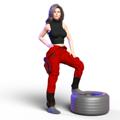 monza-girl-4.png Archivo STL F1 RACE GIRL PITSTOP MONZA 4・Design para impresora 3D para descargar, gigi_toys
