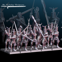 FootKnights_Store1.png Fichier STL Fantassins avec épées grises・Objet imprimable en 3D à télécharger