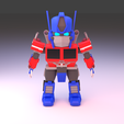 4.png Sd Optimus prime 3d Model From the transformers Ver 2