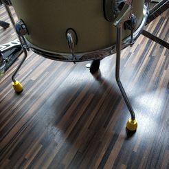 IMG_20190516_153411.jpg STL file drums floor tom leg・3D printable model to download