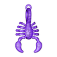 stl pice 1.stl "ÄGYPTISCHER SKORPION-ANHÄNGER" 3D DRUCKBARES MODELL