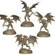 Furies.png Harpagos Fury Demon Multi part model builder